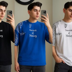 Drop Shoulder T shirt-3ps